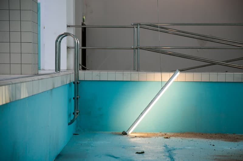 Elmgreen and Dragset Whitechapel Gallery Inside Look "This Is How We Bite Our Tongue" Art Design Swimming Pool Gentrifacation Exhibition