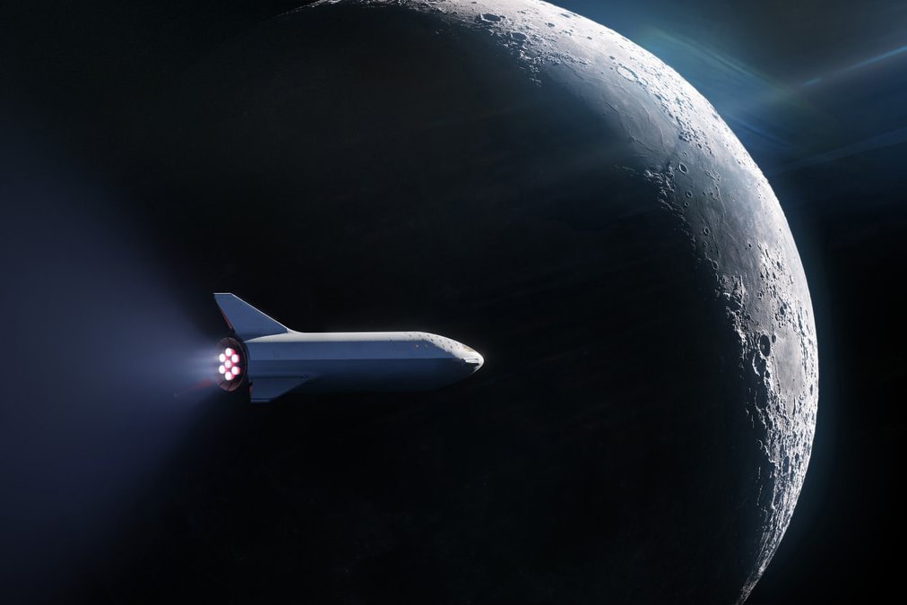 Elon Musk Tweets SpaceX BFR Spacecraft Big Falcon Rocket 