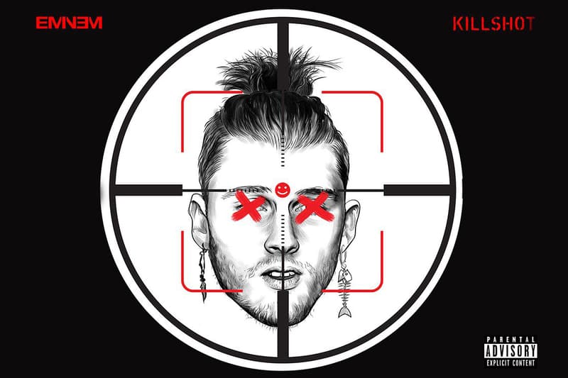Eminem Machine Gun Kelly Diss KILLSHOT mgk beef 2018 new audiomack stream song track kamikaze rap devil