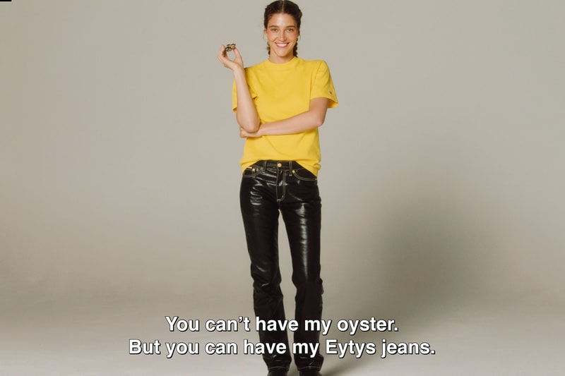 Eytys Buffalo Zine Denim Collection Benz Boyle Cypress Jeans Lookbooks Ready-To-Wear Unisex Tar Petrol Tartan Campaign Imagery Details New SSENSE HBX Matchesfashion London Stockholm