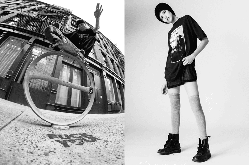 FACT. Joy Division Lookbook transmission music dance acid house rave new york Los Angeles Streetwear smiley face styling Damon Way streetwear subcultures creative fall winter 2018 union los angeles buy sale sell damon way