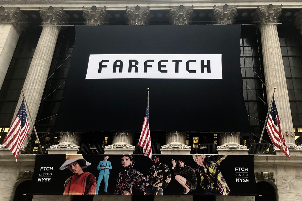 farfetch ipo new york stock exchange debut september 21 2018 price share stock value