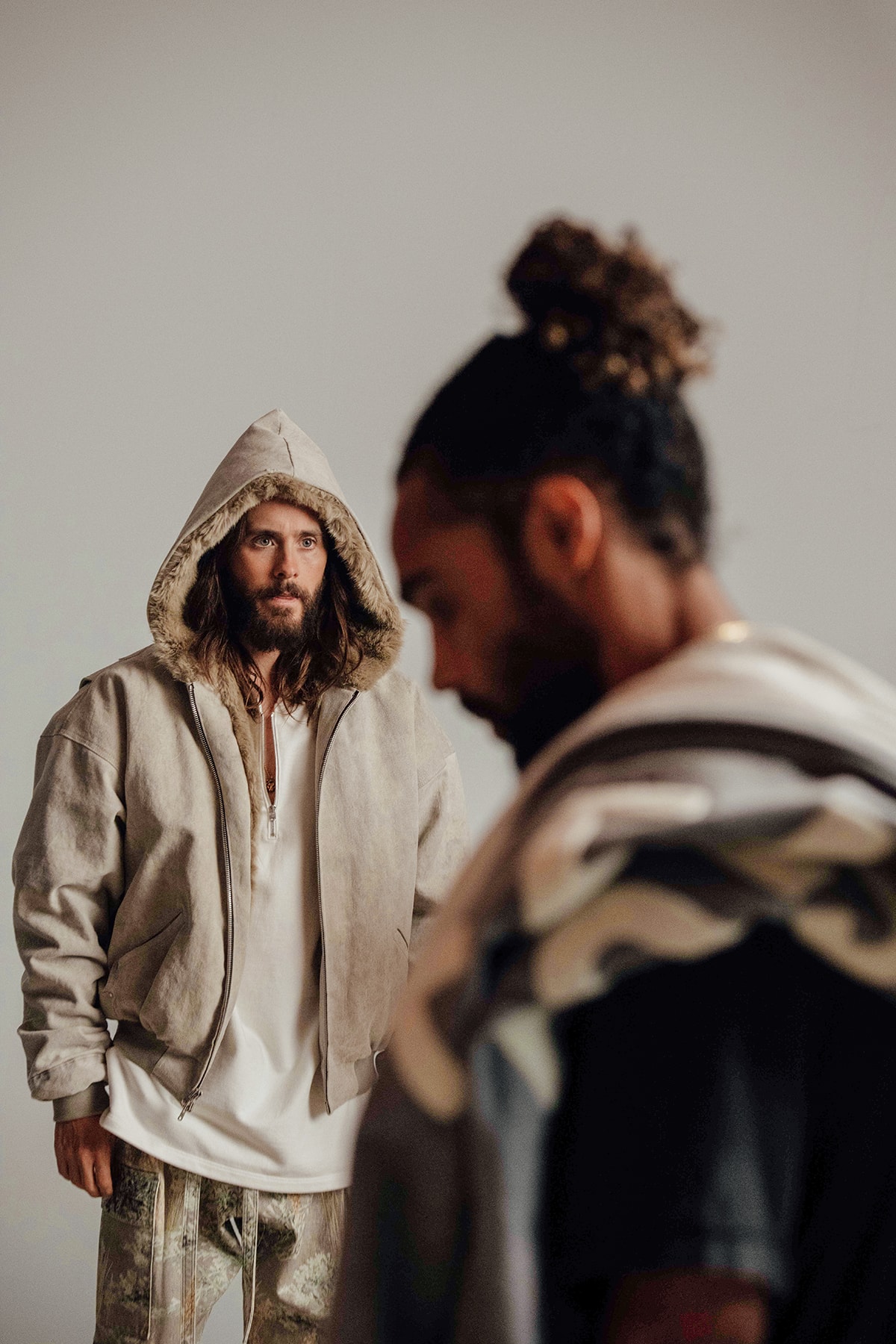 Fear of God sixth collection behind the scenes backstage making of exclusive photos pictures lookbook Jerry Lorenzo footwear jared leto drop release date