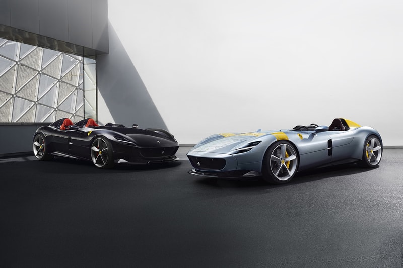 Ferrari Monza SP1 SP2 Supercars Sports car Luxury Italian Automotive engineering racing F1 icona one seat two seat model