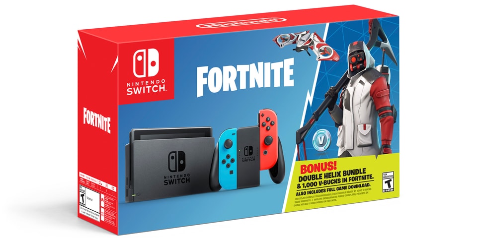 fortnite nintendo switch bundle exclusive skin hypebeast - nintendo switch alpha fortnite