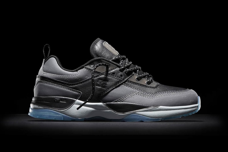 FTP fuck the populartion dc shoes e tribeka syntax sneaker collaboration footwear shoe skate black white blue running model september 22 2018 drop release date los angeles pop up