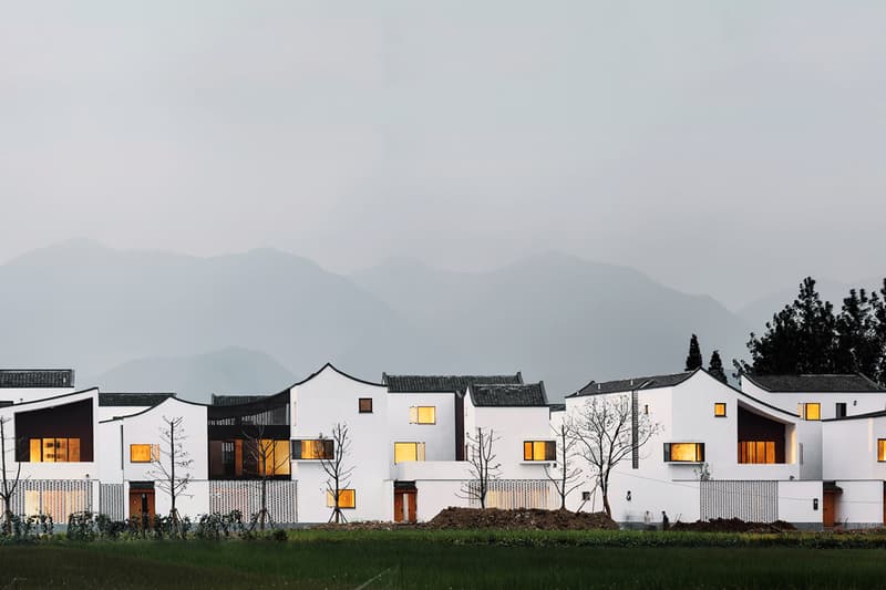 Gad Line+ Studio fuyang district china affordable low cost housing development unit rural village country minimalist Dongziguan Village