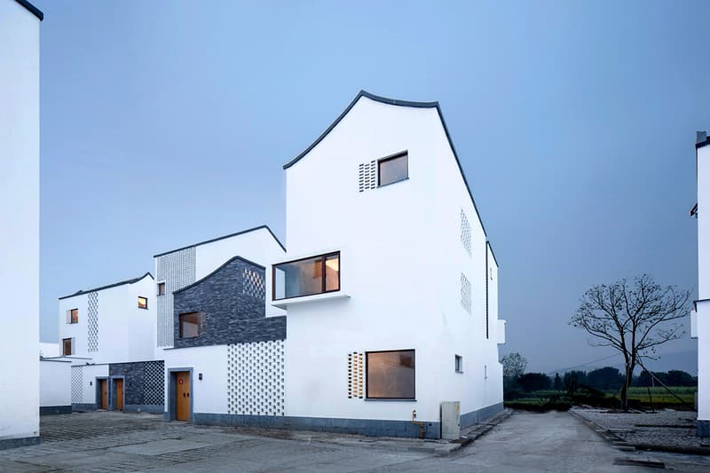 Gad Line+ Studio fuyang district china affordable low cost housing development unit rural village country minimalist Dongziguan Village
