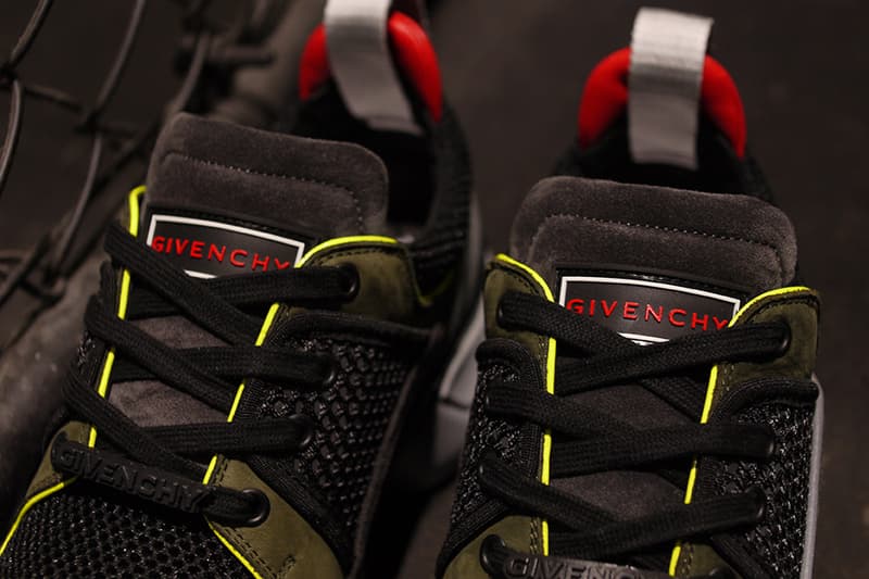 Givenchy mita Sneakers Made in Italy JAW Sneaker black olive green buy september 2018 fall low top release date price details