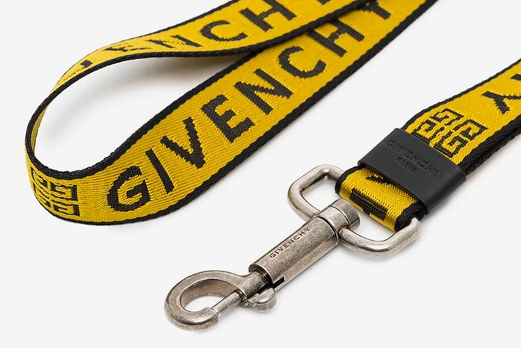 Givenchy Releases a Yellow & Black Industrial-Style Lanyard