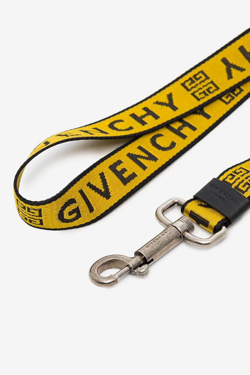 Givenchy Logo Lanyard Yellow Black release info accessories clare waight keller