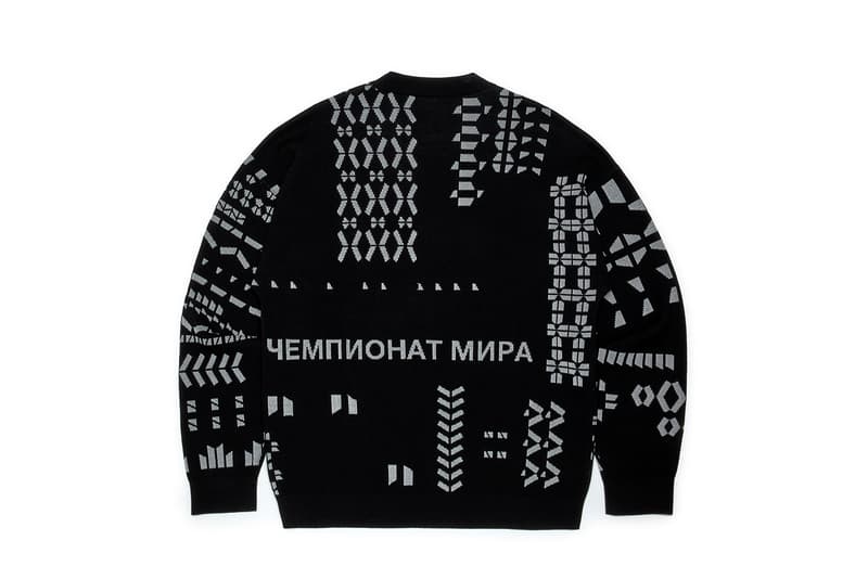 Gosha Rubchinskiy Fall/Winter 2018 Drop 2 adidas Sportswear T-shirts Track Pants Joggers Sweaters adidas Dr. Doc Martens Levis Collaborations adidas Football