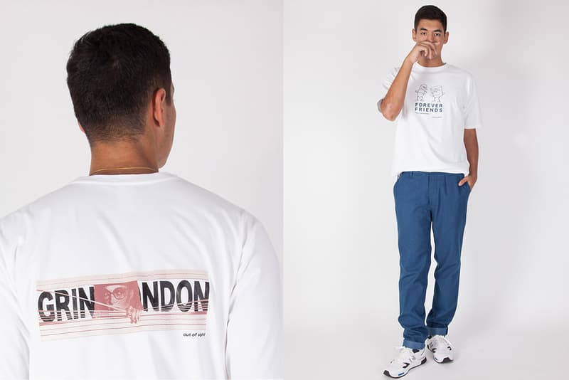 GRIND LONDON Fall/Winter 2018 Collection Cop Purchase Buy Fashion Clothing Catalogue Jacket Tee Trackpants T-shirt skate Palace