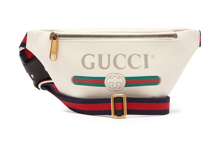 Gucci Drops a Vintage-Style Belt Bag in Off-White Leather