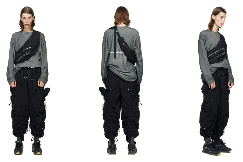 HAMCUS primativism fall winter 2018 collection lookbook china wash dye military techwear experimental handmade