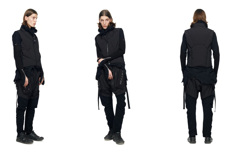 HAMCUS primativism fall winter 2018 collection lookbook china wash dye military techwear experimental handmade