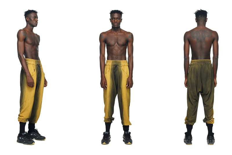 HAMCUS primativism fall winter 2018 collection lookbook china wash dye military techwear experimental handmade