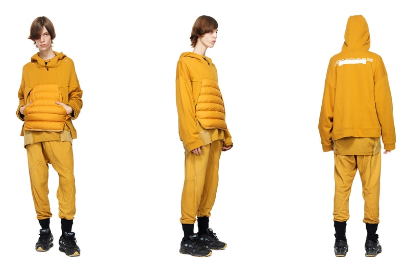 HAMCUS primativism fall winter 2018 collection lookbook china wash dye military techwear experimental handmade