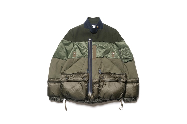 Patchwork & Asymmetric Designs Dominate sacai's First FW18 Release