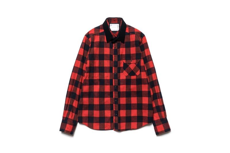 HAVEN Sacai Fall Winter 2018 Collection jackets pants denim plaid shirts Cap