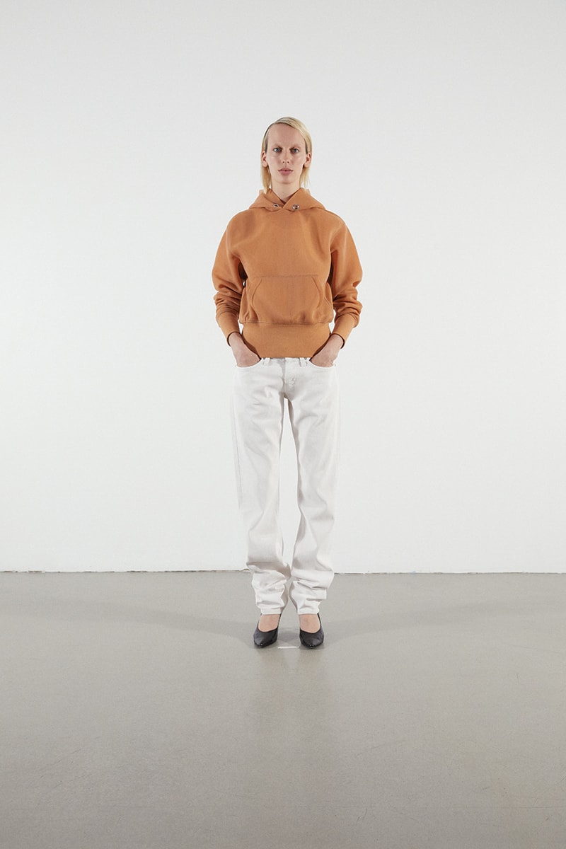 Helmut Lang Jeans Under Construction Launch Denim straight bootcut drainpipe the trucker jacket Brian Roettinger Nocona cowboy boots hand painted Sarah Morris Alix Browne capsule