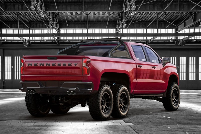Hennessey 6x6 Chevrolet Silverado Pickup Truck goliath chevy 2019 car
