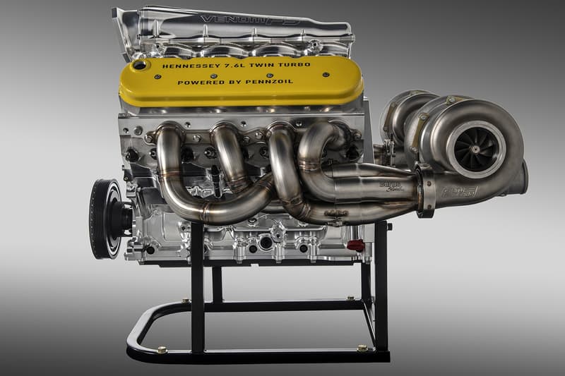 Johm Hennessey Venom F5 GT Engine Break 300mph Monterey Car Week 2,000bhp
