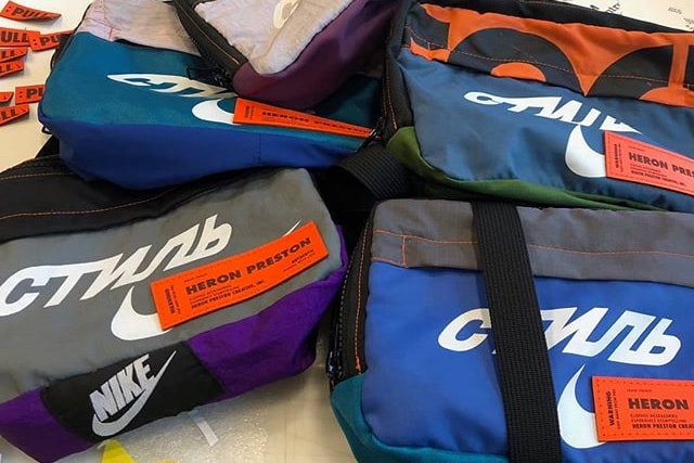 Heron Preston Teases Upcoming Nike Collaboration