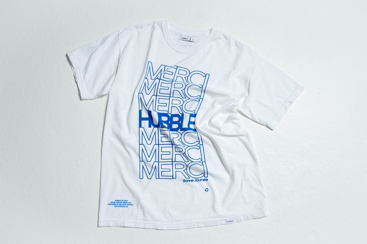 Hubble Studio Looks Ahead to Paris Fashion Week With New “Merci” T-Shirt