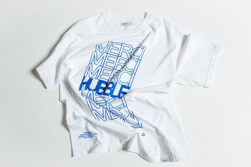 Hubble Studio Paris Fashion Week Merci T-Shirt white blue release info colette