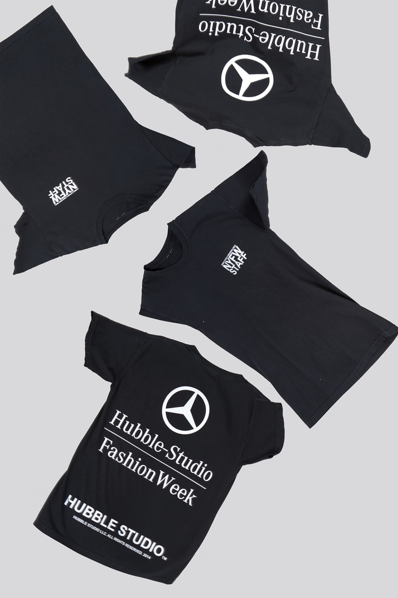 hubble studio nyfw t shirt 2018 fashion black white