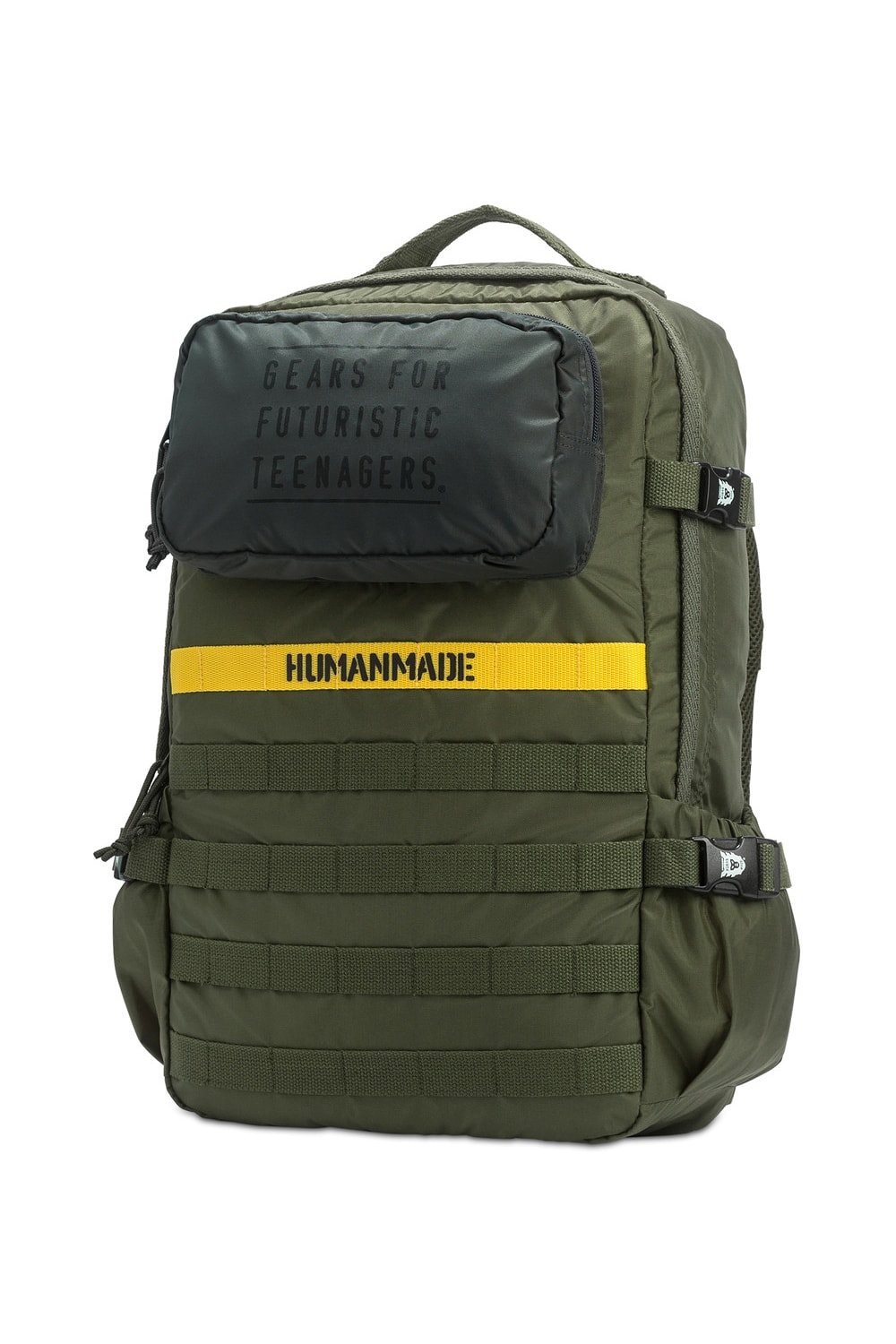 HUMAN MADE Military Backpack Shoulder Bag Spring Summer 2018 green olive
