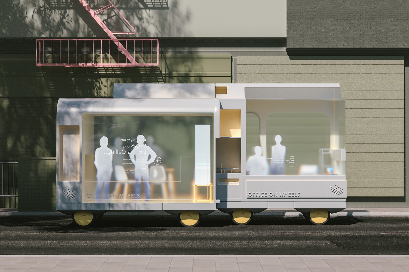 Ikea SPACE10 Interior Design Innovation Future Lab Car Self Driving Autonomous Vehicle Concept Project