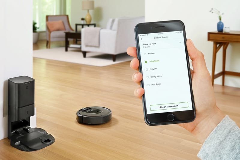 The iRobot Roomba i7+ Remembers Room Layouts and Empties Itself