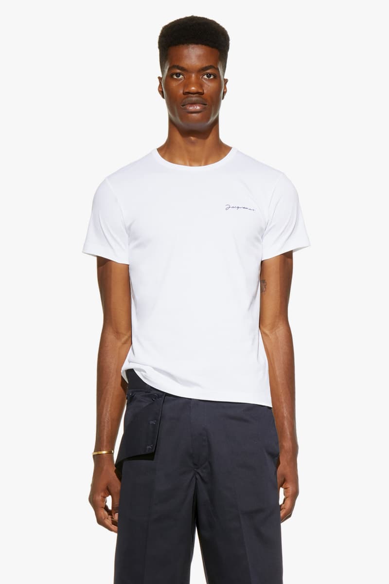 Jacquemus Menswear Collection SSENSE Exclusive men's fashion clothing purchase price spring summer 2019 2018 designer t shirt pants shorts wallet accessories