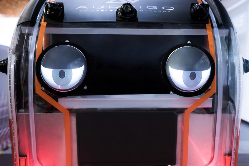 Jaguar Land Rover Prototype Car Eyes self driving vehicle test pedestrian foot traffic collision accident crash prevent autonomous Future Mobility