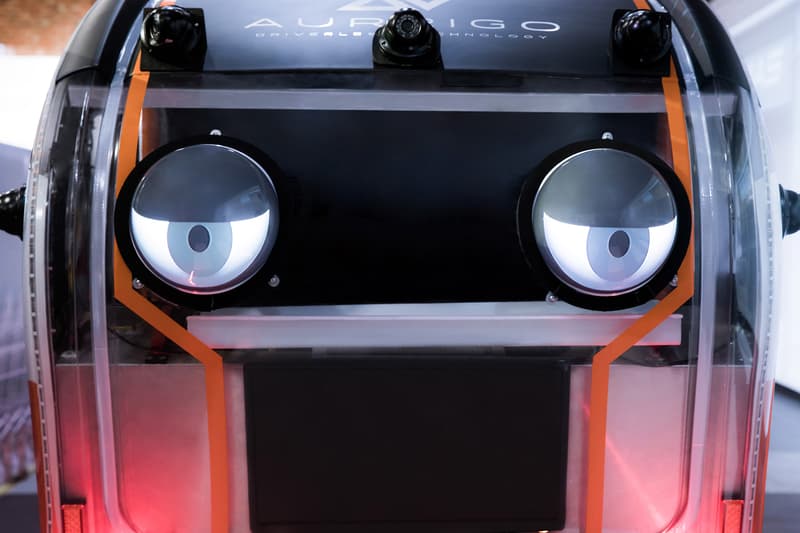 Jaguar Land Rover Prototype Car Eyes self driving vehicle test pedestrian foot traffic collision accident crash prevent autonomous Future Mobility