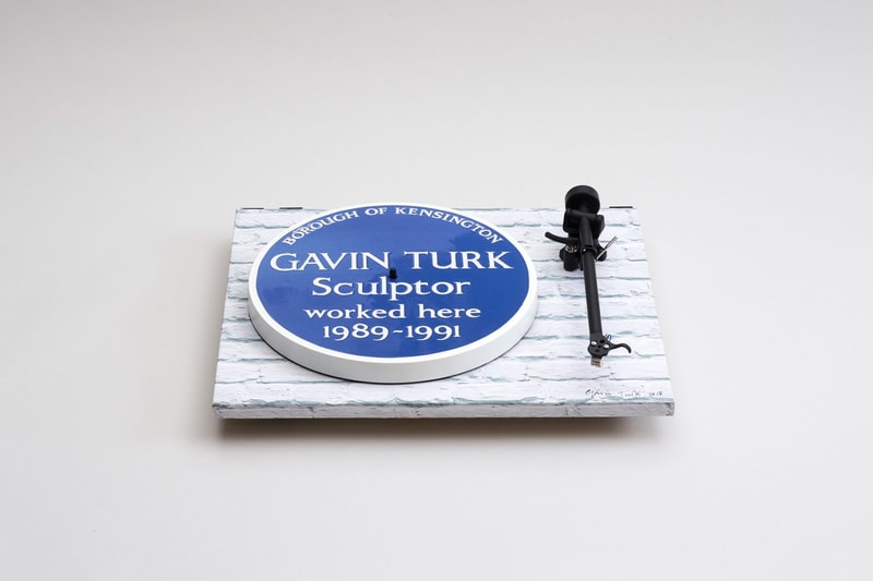 Jeremy Deller Es Devlin Jean Jullien Chapman Brothers Turntables Design Charity Auction Ace Hotel London Shoreditch Planar Secret 7 MIND Gavin Turk Stuart Semple Jake Dinos James Joyce Peter Fowler Hsiao-Chi Tsai Kimiya Yoshikawa Francis Richardson