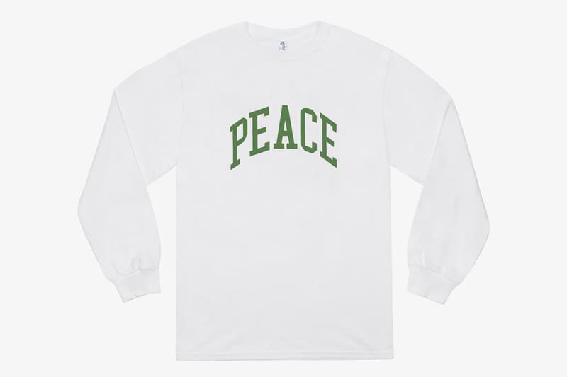 JJJJound Releases Peace University Tees