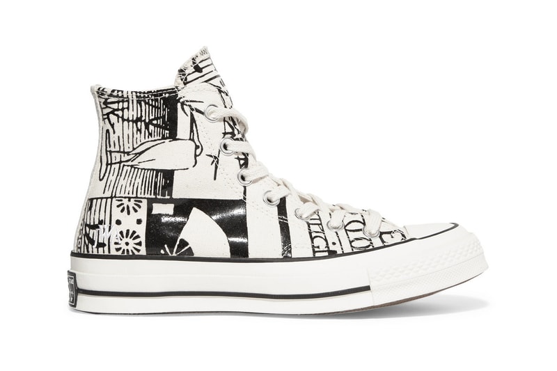 jw anderson converse chuck taylor all star high Net-A-Porter exclusive graphic colorway design womens model buy sell purchase