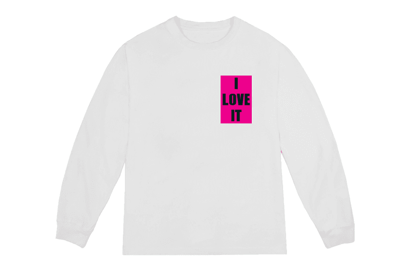 kanye west yeezy lil pump i love it merch tee shirt costume hat print free hoover larry snl saturday night live drop release date info buy sell