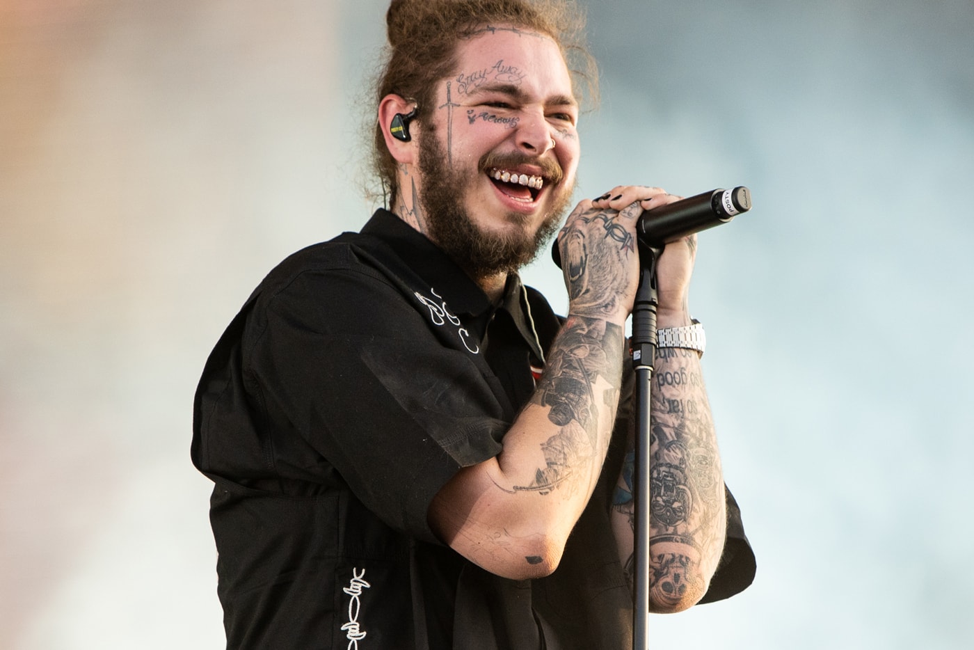 Post Malone Kanye West Collaboration "Like Working With Jesus Christ" Interview