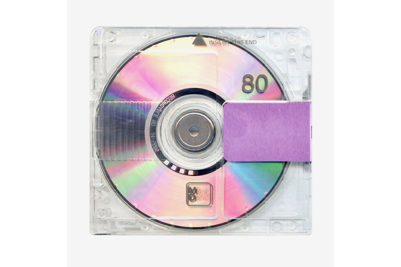 Kanye West 'YANDHI" Holographic Album Cover Art video yeezus 2 music iphone minidisc cd release date september