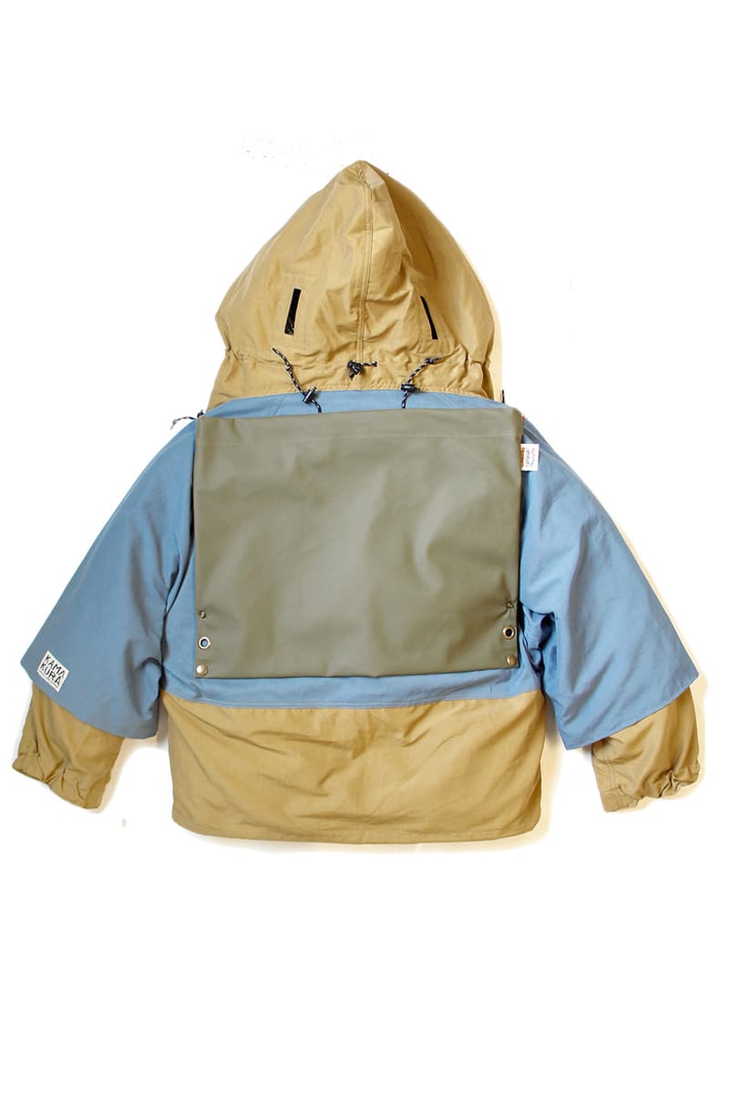 KAPITAL 60 40 Two Tone Kamakura Anorak Blouson Saxophone Gold Kinari Red Blue Beige