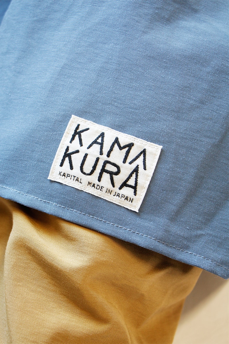 KAPITAL 60 40 Two Tone Kamakura Anorak Blouson Saxophone Gold Kinari Red Blue Beige