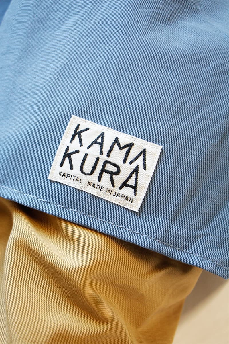 KAPITAL 60 40 Two Tone Kamakura Anorak Blouson Saxophone Gold Kinari Red Blue Beige