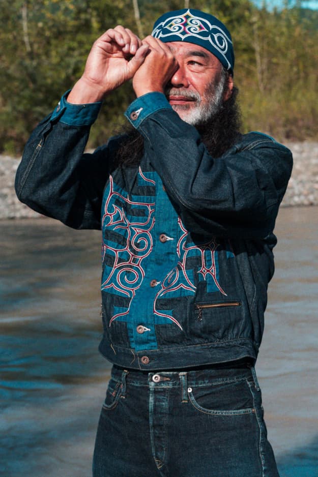 KAPITAL KOUNTRY CHIP SANKE Ainu Project Lookbook eric kvatek denim boro patchwork indigo nibutani culture museum traditional fall winter 2018 remake japan release date month september 2018 buy sell sale ceremony jeans denim