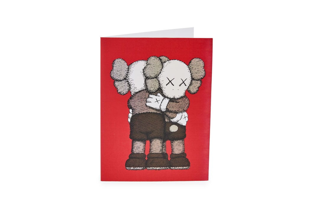 kaws together moma design store holiday card