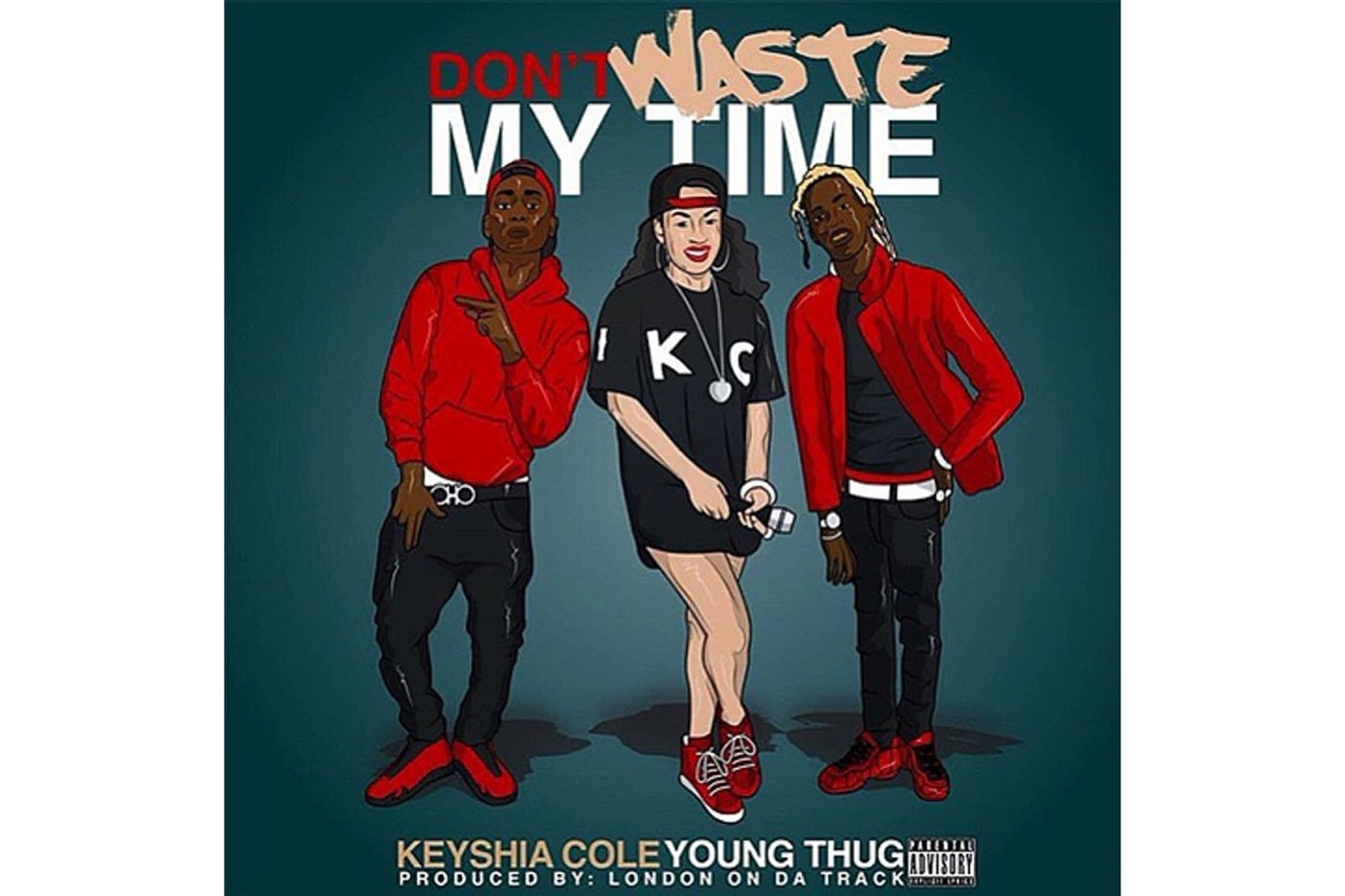 Keyshia Cole featuring Young Thug - Don’t Waste My Time