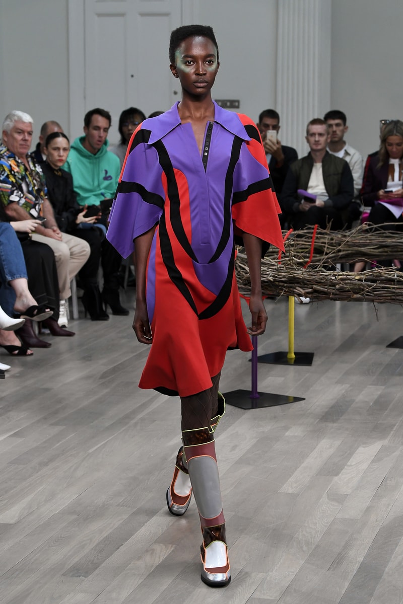 Kiko Kostadinov spring summer 2019 runway presentation show womenswear london fashion week Laura Deanna Fanning showcase